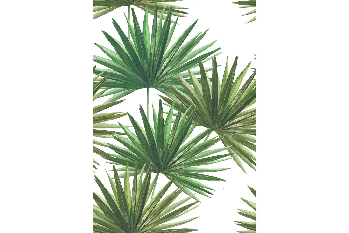 Leaves Green Wallpaper Mural