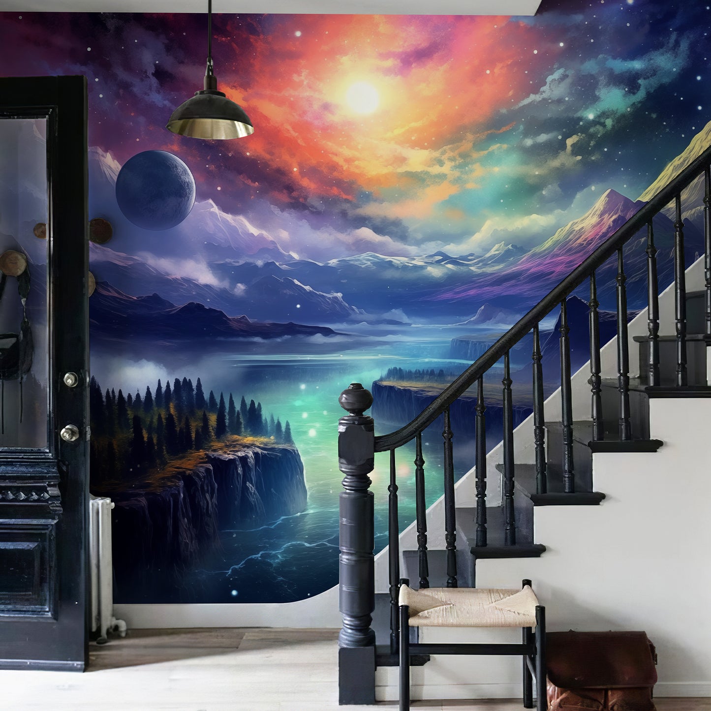 太空与银河梦幻壁纸壁画