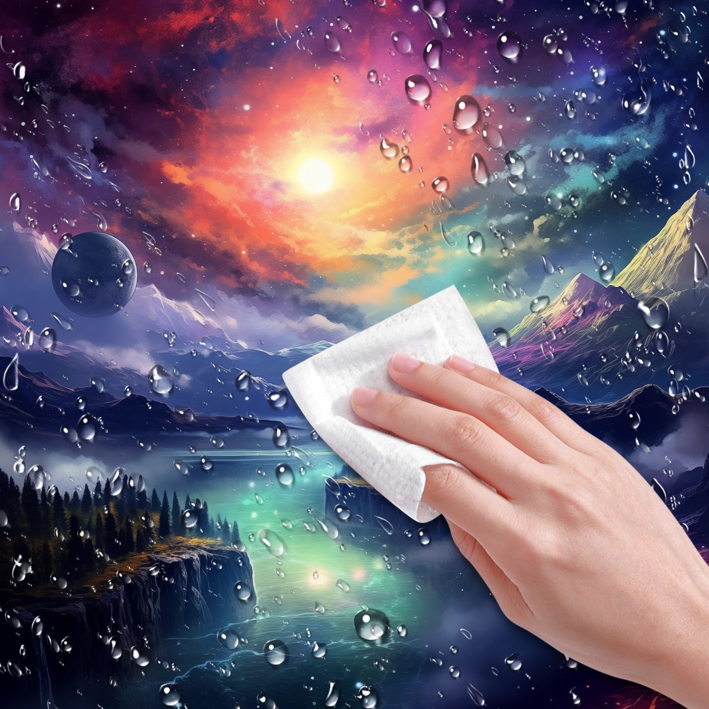 太空与银河梦幻壁纸壁画