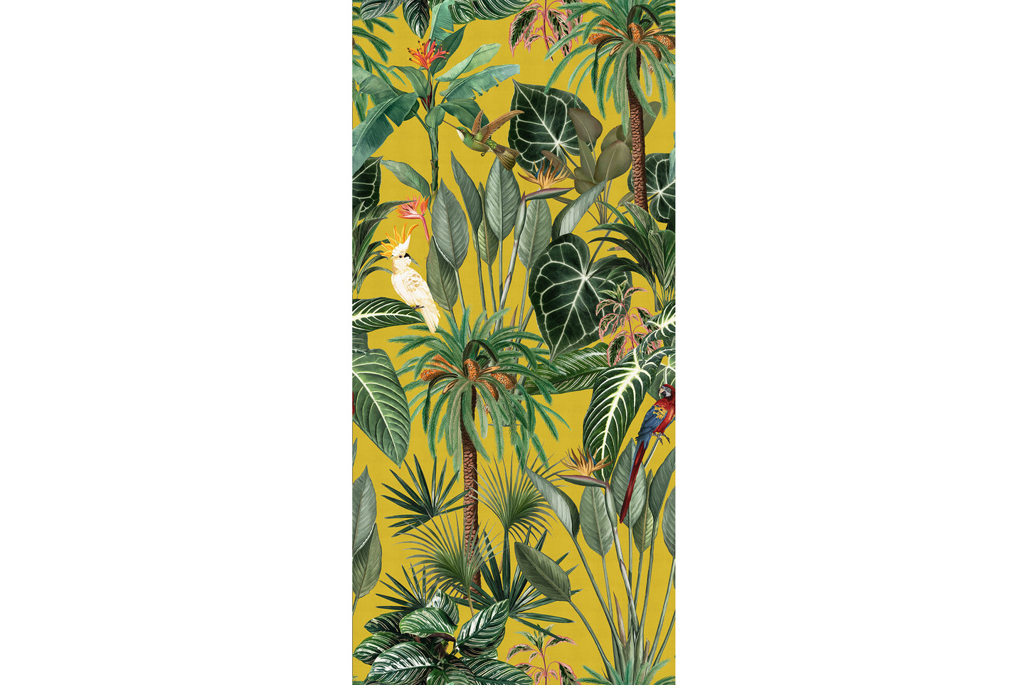 Animal Forest Green Wallpaper Mural