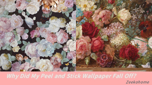 Why Did My Peel and Stick Wallpaper Fall Off? Here’s What You Might’ve Missed