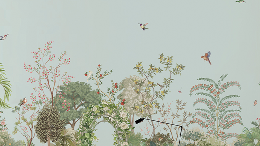Floral beauty: exploring the source of peel and stick mural inspiration