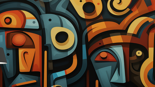 Abstract Wallpaper Murals: The Easiest Way to Add Modern Art to Your Walls