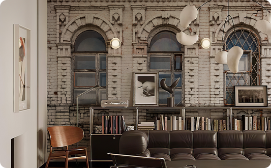 Affordable Wall Murals for Renters That Look Built-In (and Peel Right Off!)