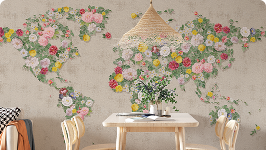 10 Stunning Floral Wall Murals to Transform Your Home | Flower Wallpaper Ideas