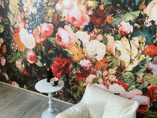 Floral beauty: exploring the source of peel and stick mural inspiration