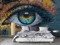 Abstract Street Art Wallpaper Mural