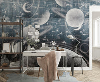 Space & Galaxy Horoscope Fantasy Wallpaper Mural