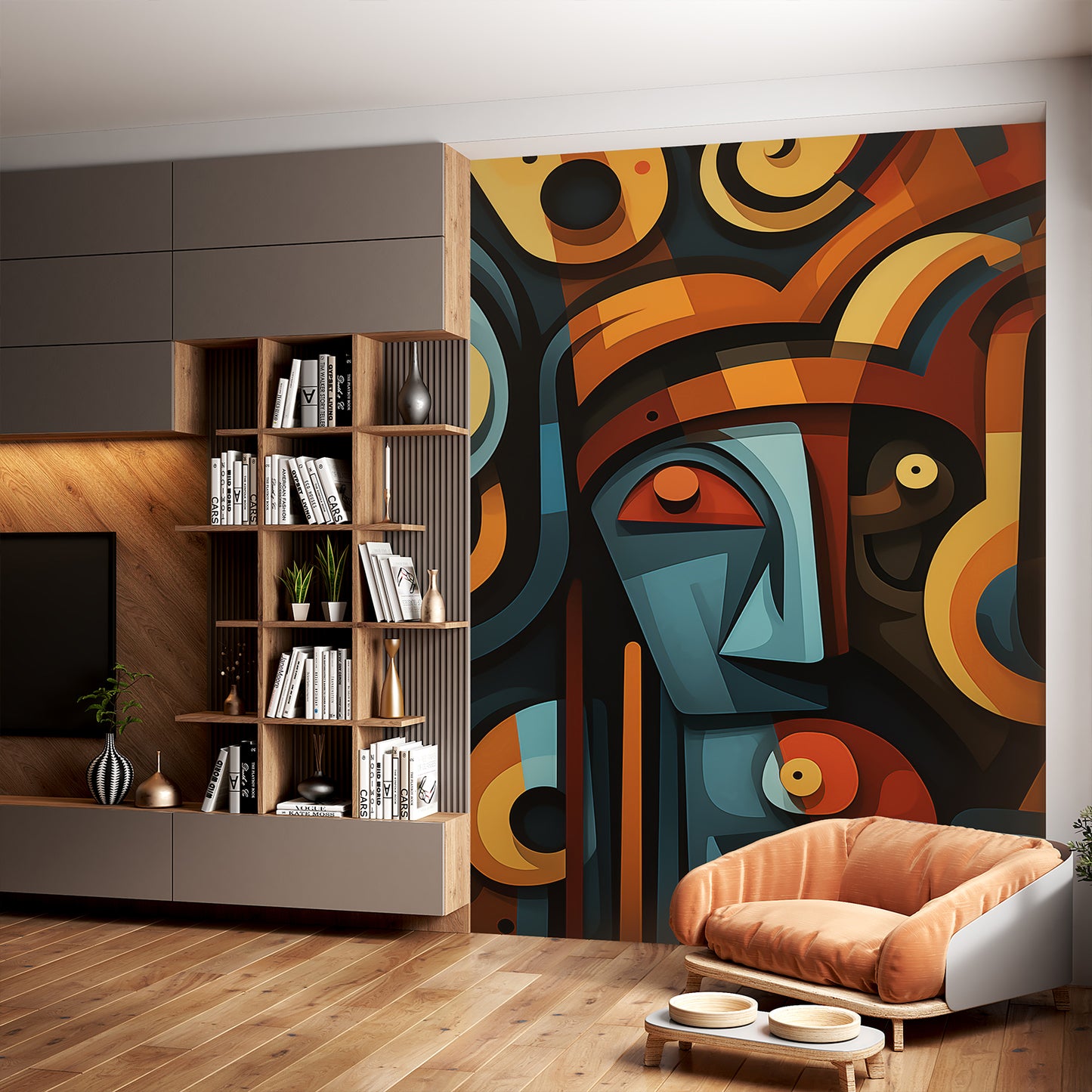 Abstract Mayan Civilization Wallpaper Mural