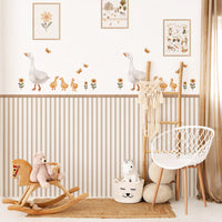 Farm Goose Nursery Peel and Stick Wall Decals | ZeekoHome