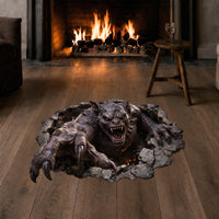 Halloween decorations Hellspawn Breakout Peel and Stick Floor Decal