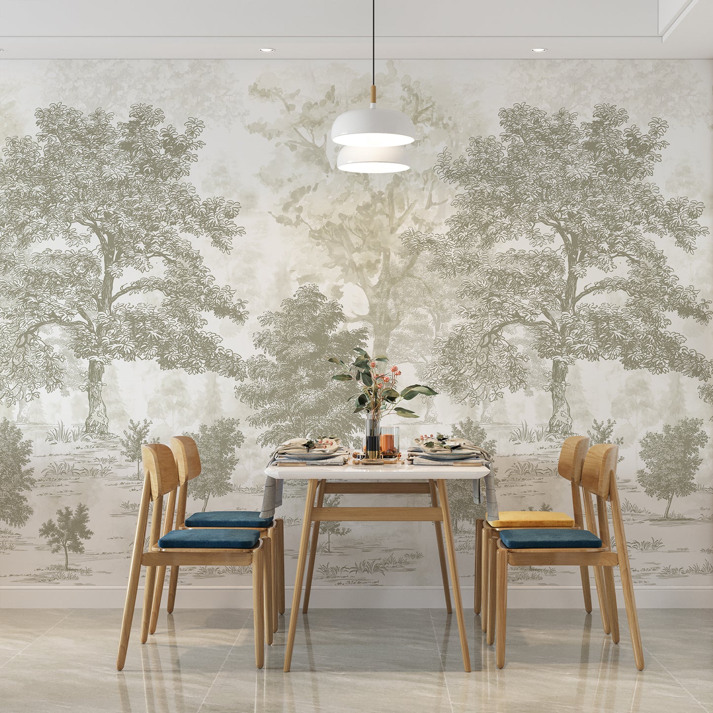 Special link-samples of the Forest Vintage Wallpaper Mural