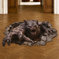 Halloween decorations Hellspawn Breakout Peel and Stick Floor Decal