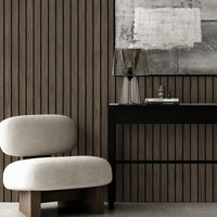 3D Foam Wood Slat Peel and Stick Wallpaper