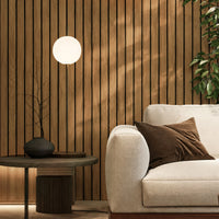 3D Foam Wood Slat Peel and Stick Wallpaper