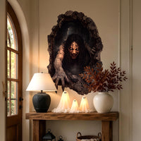 Halloween decorations Haunted Reach Peel and Stick Wall Decal