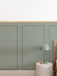 Children's Room Woodland Wall Decal Set Bear Bunny Fox Stickers Wainscoting-Style Panel Decals