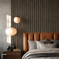3D Foam Wood Slat Peel and Stick Wallpaper