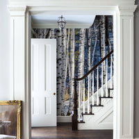 Forest Blue Wallpaper Mural