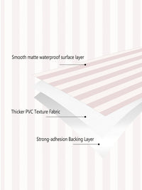 Children's Room Blush Scallop Fence Peel and Stick Wall Decals Set Butterfly & Floral Wall Stickers