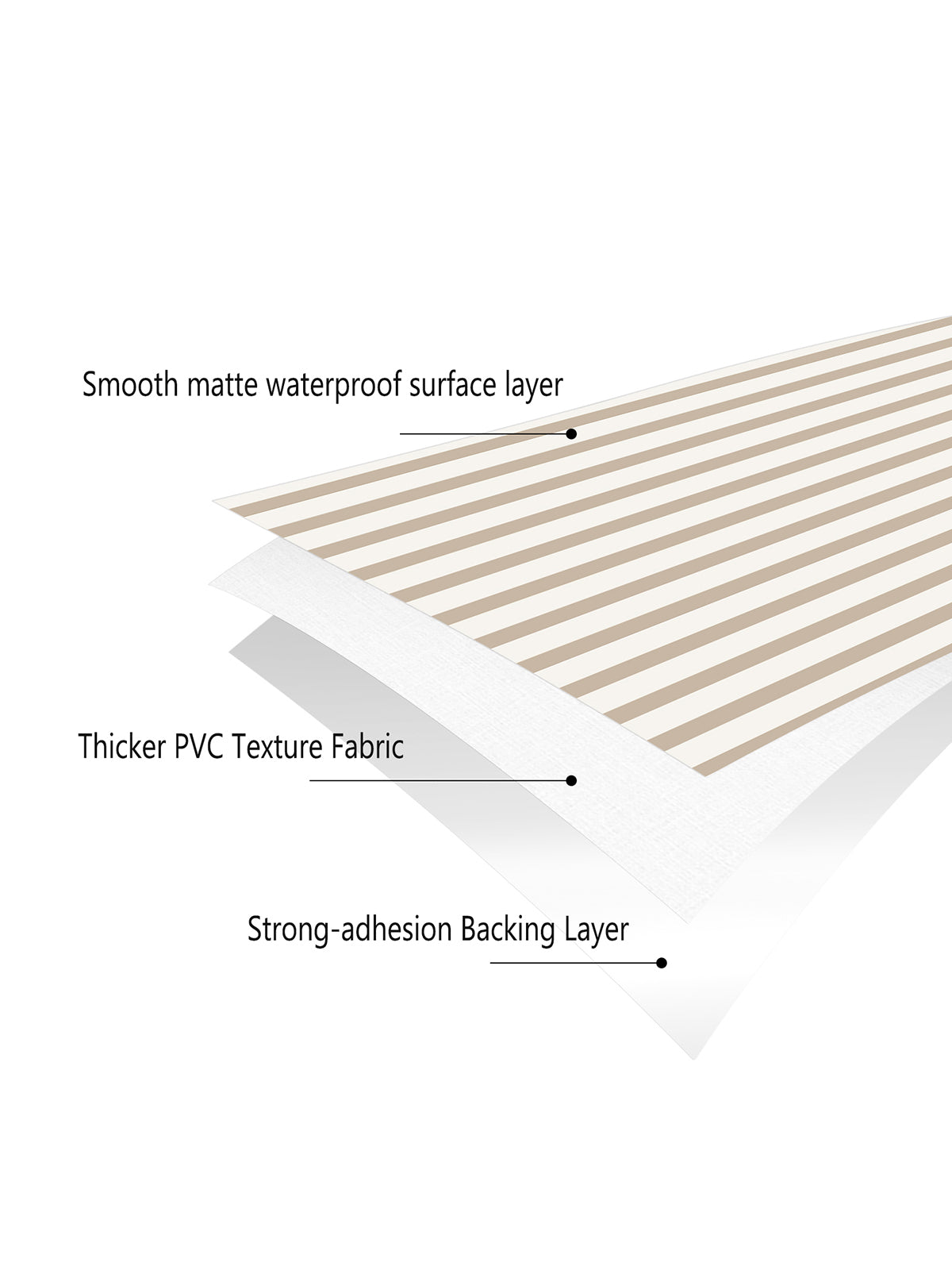 Children's room Farm Goose Wall Decal Set with Striped Wall Panels Peel & Stick Nursery Decor