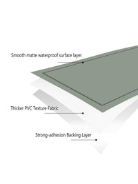 Children's Room Woodland Wall Decal Set Bear Bunny Fox Stickers Wainscoting-Style Panel Decals