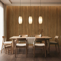 3D Foam Wood Slat Peel and Stick Wallpaper
