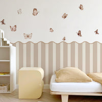 Whimsical Butterfly Wall Decals 4-Piece Set for Gentle Room Décor