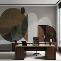 PeelandStickWallMural-FractalDreamonahomeofficeorstudyaccentwall