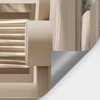 Wall Panel Arch Wallpaper Mural canvas texture Flip corner