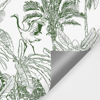 Forest Green Jungle Wallpaper Mural