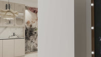 Pink Floral Wall Mural – Custom Botanical Wallpaper for Bedroom & Living Room